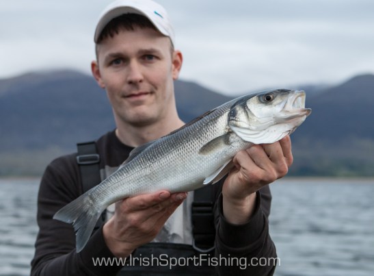 Dave displays one of his fish in pristine condition