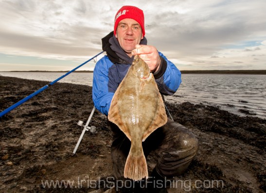 Joe with a decent fish