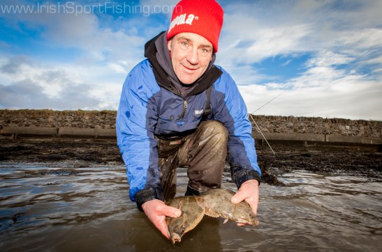 Joe releases a couple of fish