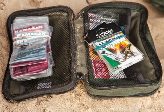 Gareth likes the range of Kamasan hooks, and also Sasame Wormers